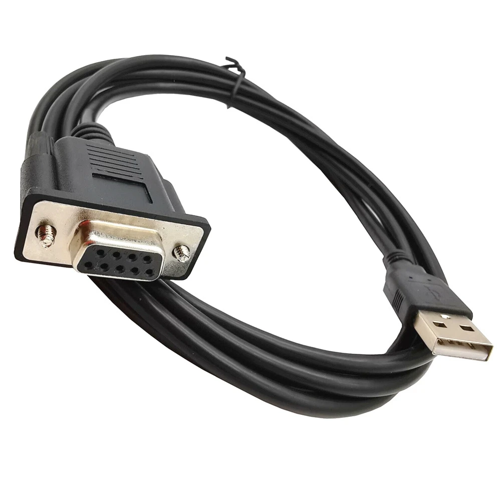 Кабель адаптер с USB 1 8 на разъем RS232 гнездо DB9 для кассового принтера этикеток