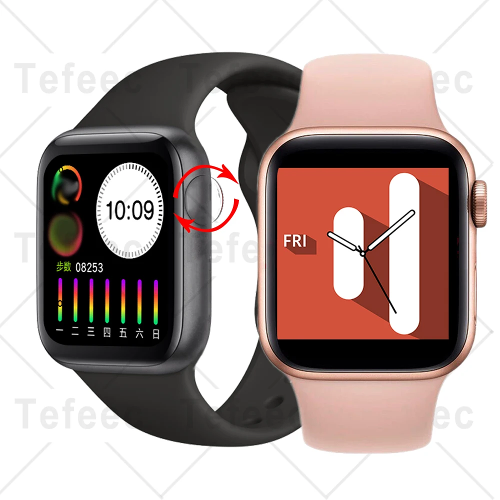 2020 bluetooth smart watch serise 5 44 мм 1 4 дюймов полный сенсорный экран для мужчин женщин фитнес