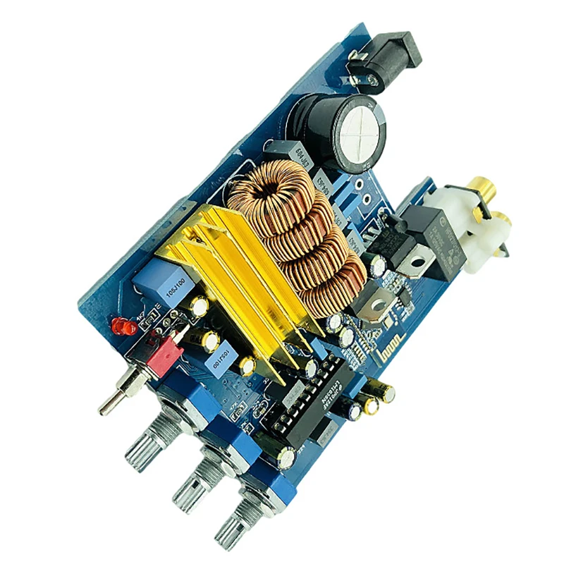 Плата цифрового усилителя мощности YJ00279 TPA3116 + LM1036 2X50W Класс D плата аудио Bluetooth |