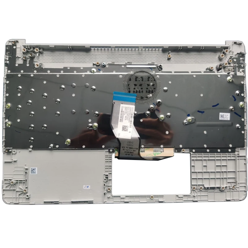 Barato Teclado Español Para Ordenador Portátil, Cubierta Superior Con Reposamanos Para HP 15T-DY 15-EF 15S-EQ TPN-Q222 Silver SP, L60341-001