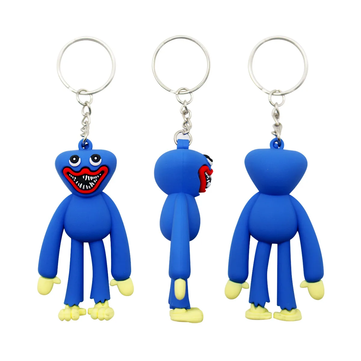 

2022 Huggy Wuggy Poppy Playtime Game Keychain Blue Sausage Monster Toy Doll Pendant Children's Couple Birthday Gift Best Choice