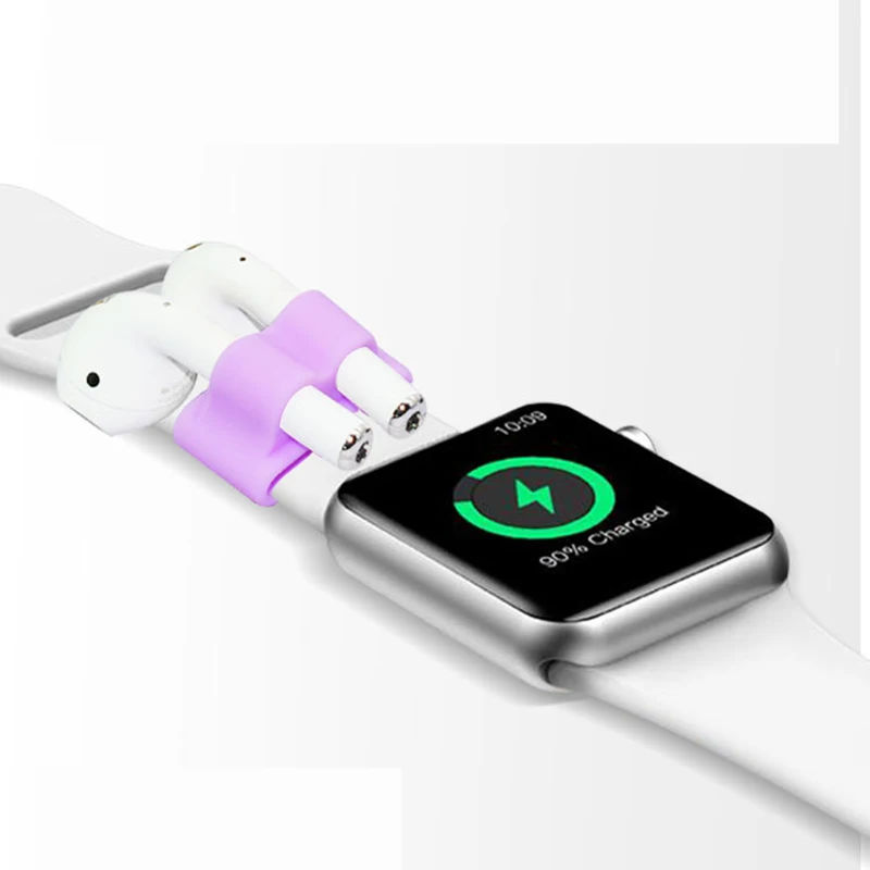 Беспроводной Bluetooth наушники анти-потерянный силиконовый держатель Подставка для