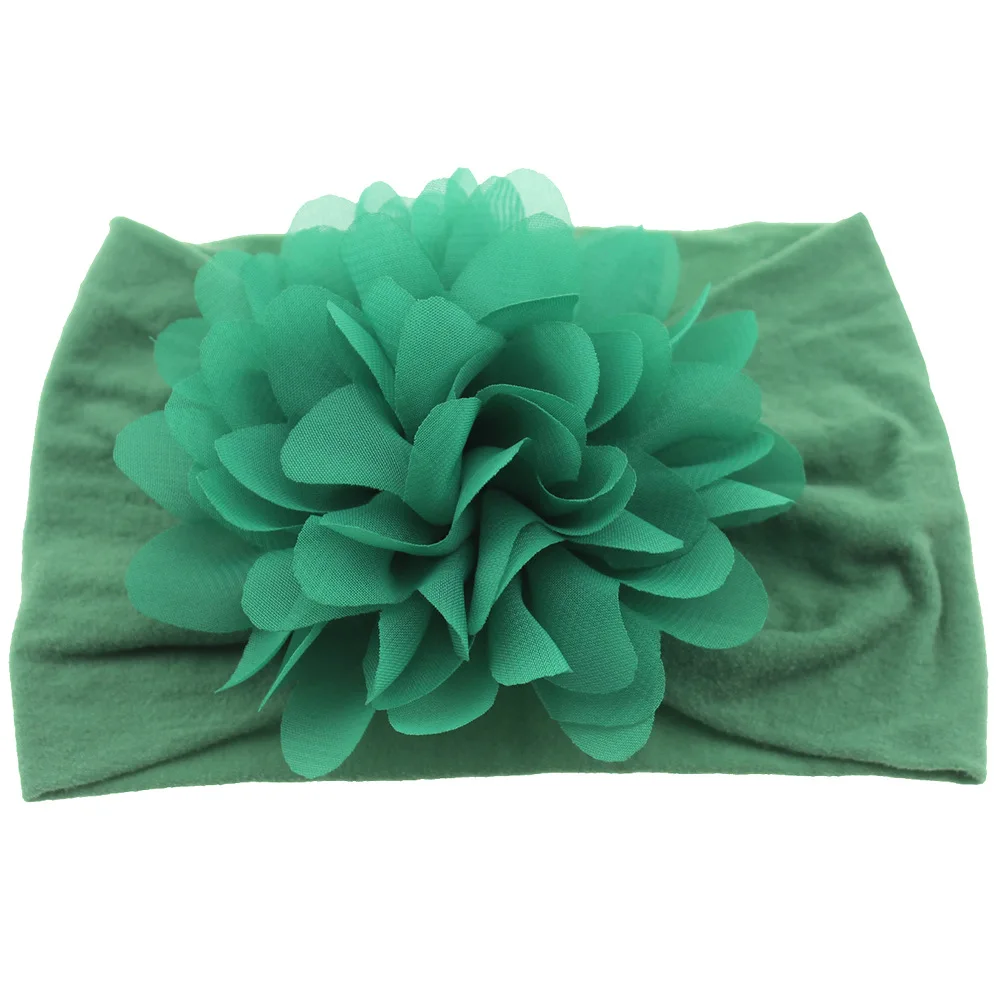 

Toddler Girls Kid Baby Bow Hairband Elastic Headband Cute 3D Flower Stretch Turban Flower Head Wrap Princess Hair Accessories