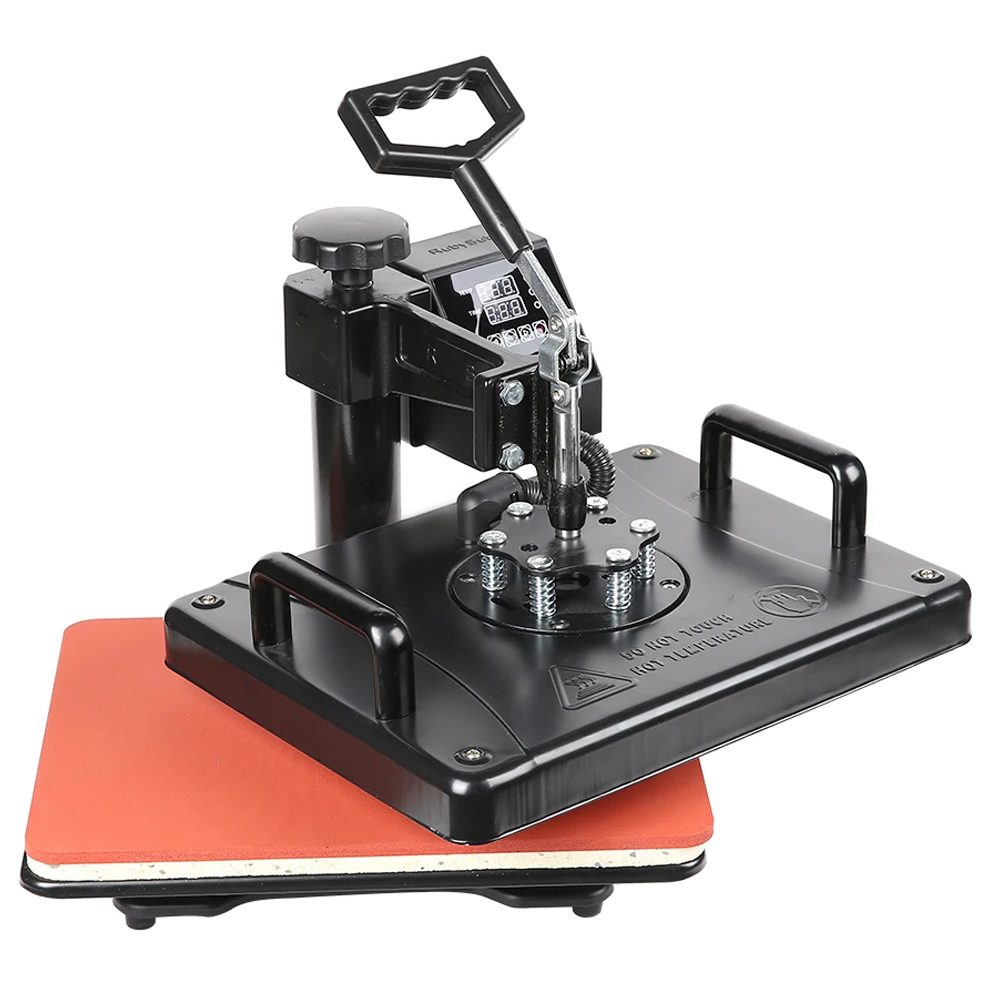 Новый двойной дисплей цифровой ручной для футболок тепла Пресс машина ЕС AU