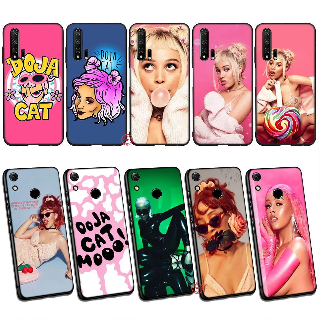 Doja Cat Rapper Girl Мягкий силиконовый чехол для Huawei Honor Note 20 9X 7A Pro 20S 10 9 8 Lite 8A 8X 8C 7C 7X 6A View