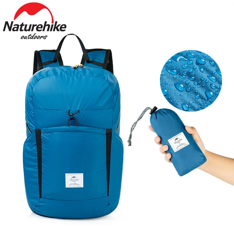 Легкий Рюкзак Naturehike складной уличный ранец для мужчин и женщин дорожная