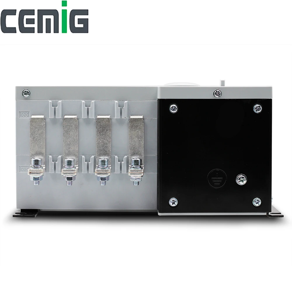 Dual-Power Automatic Transfer Switch ATS 4P 100A LCD Panel Remote Control Voltage Monitoring Power And Fault Alarm | Обустройство