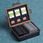 Черный Камера Батарея хранения чехол для NP-FZ100, NP-FM50, NP-500H, LP-E6, BP-511, DMW-BLF19 Батарея SD TF Коробка для хранения карт памяти
