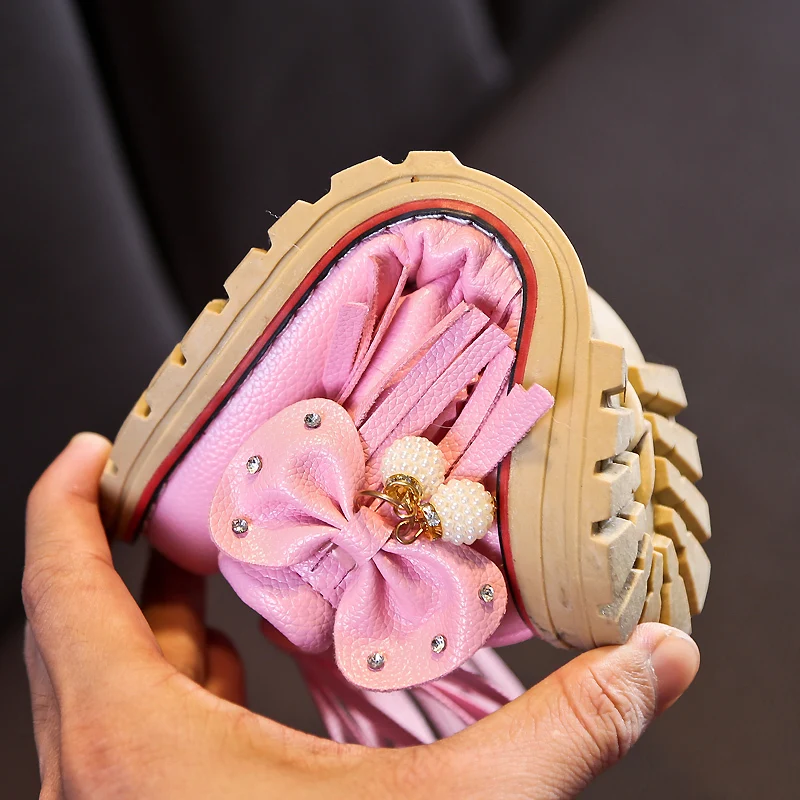 Ботинки для девочек коллекция 2019 года зимние ботинки детей ясельного возраста