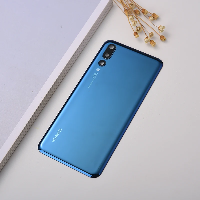 Крышка батарейного отсека P20Pro для Huawei P20 Pro задний корпус стекло ремонт задняя