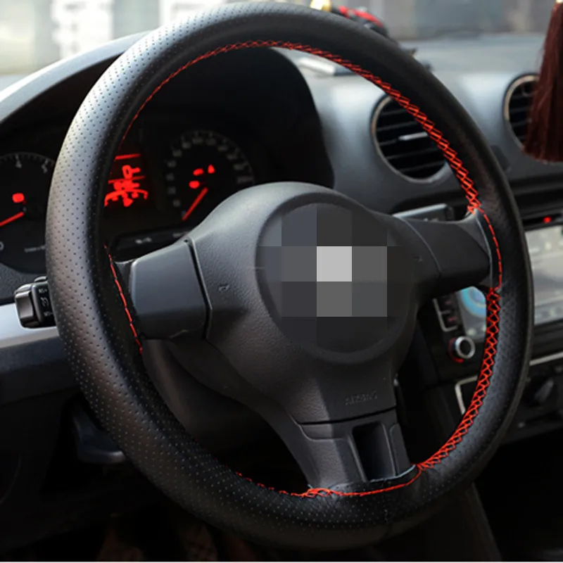Автомобильная стрелка чехол на руль из искусственной кожи для Mitsubishi ASX/Outlander/Lancer