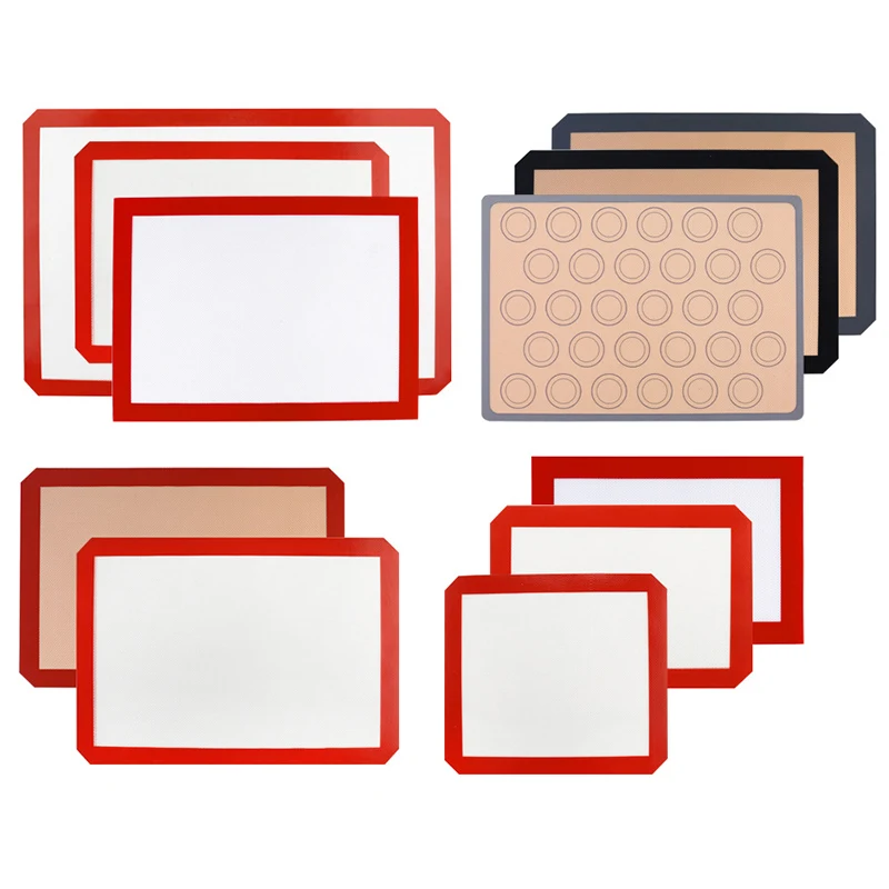 Большой размер силиконовый коврик для выпечки антипригарный Кондитерские