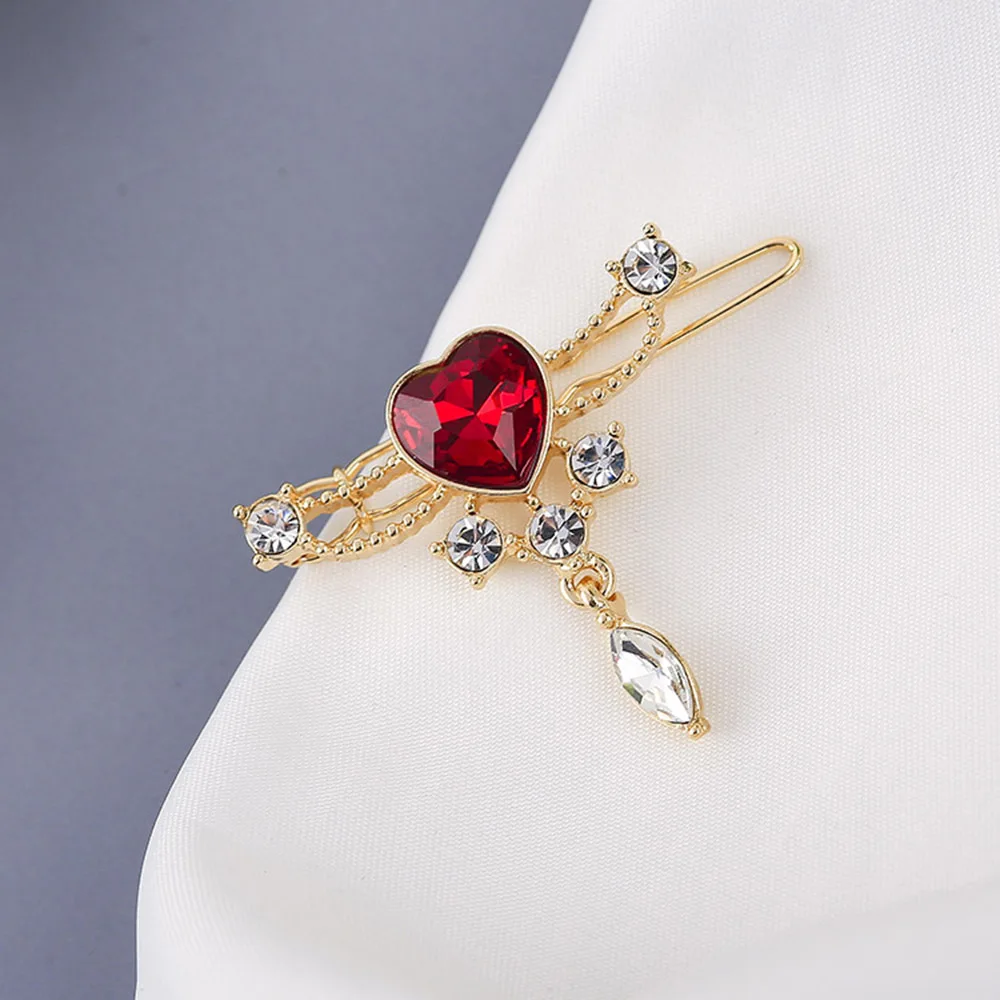 Новинка 2019 модный милый романтический кулон в виде красного сердца головной убор