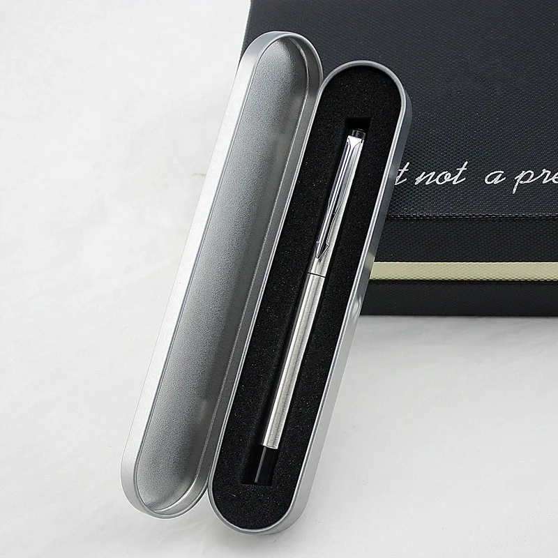 

1 PC High Quality Iraurita Fountain Pen Full Metal Luxury Pens Caneta Office School Stationery Supplies Metal gift box
