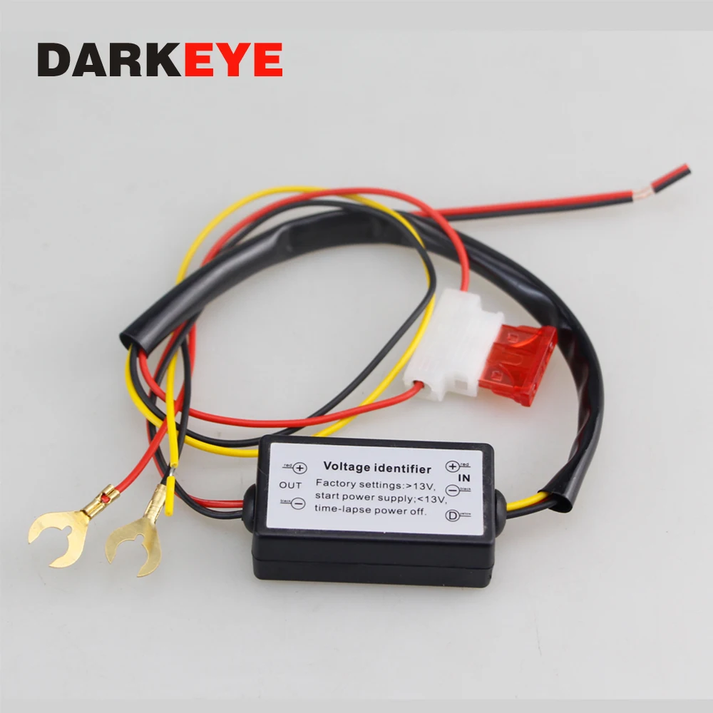 DARKEYE DRL контроллер Авто Светодиодный дневной светильник реле затемнения Вкл/12-18V