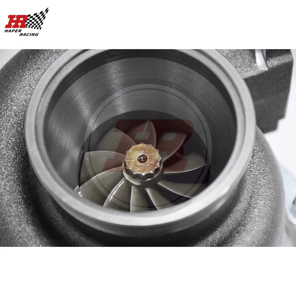HP RACING GTX3076R GT3076R турбо зарядное устройство. 82 A/R T3 фланец 3 &quotV Band керамический