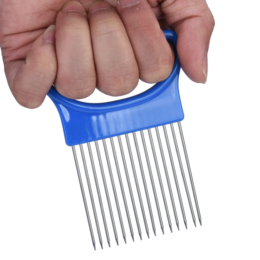 Режущий нож для томатов и лука резки овощей держатель помощи в нарезке | Дом сад