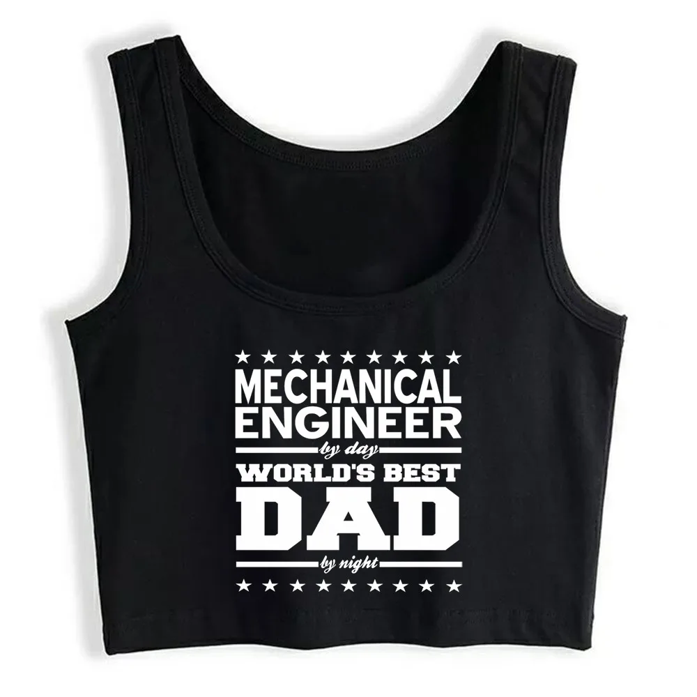 

Crop Top Women Mechanical Engineer Harajuku Tank Top Women Vintage Women Clothes