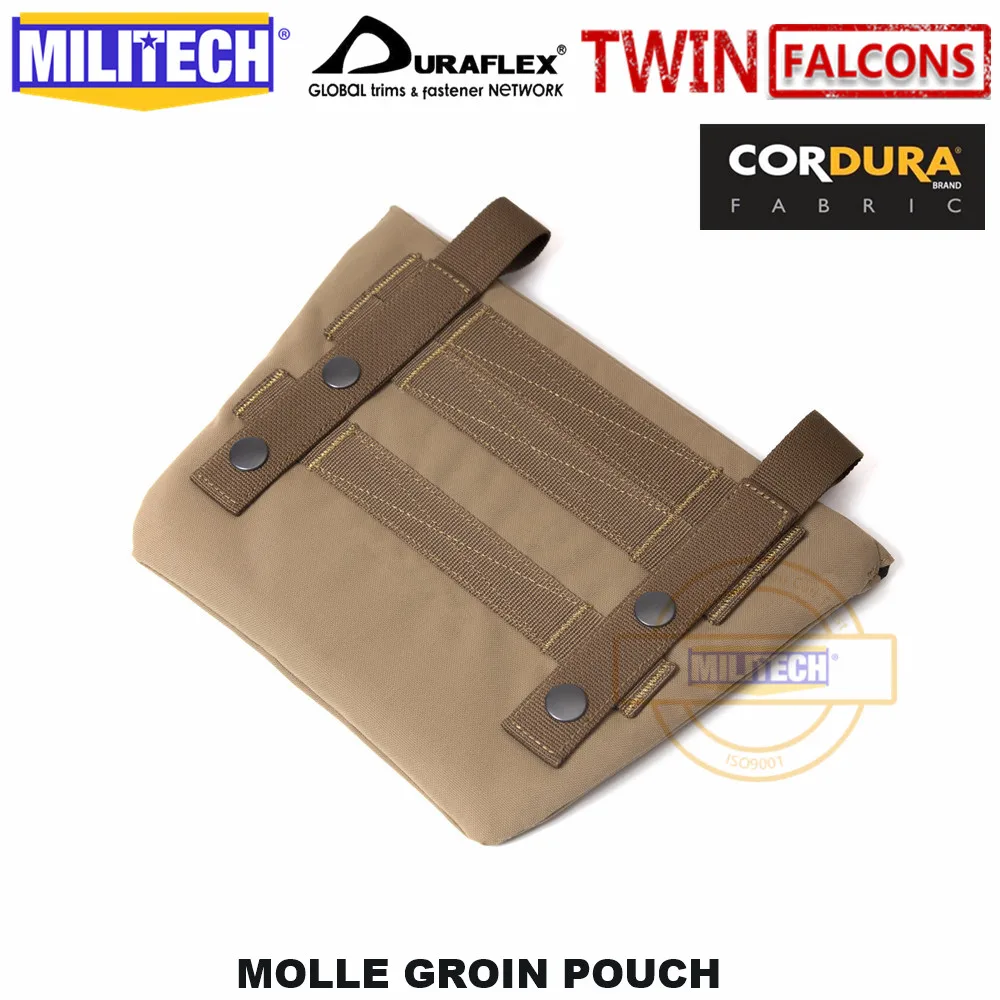 MILITECH TWINFALCONS TW 500D Delustered Cordura Molle Crye CP паховая сумка паховая в аксессуарах подбрюшная сумка паховая сумка