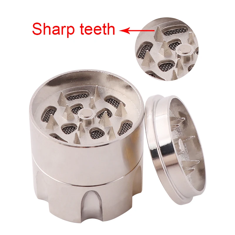 Цинковый сплав револьвер пуля измельчитель табака Травяные специи дробилка рука