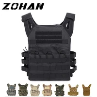 zohan tactical vest cs field airsoft painball vests with numberous pouches military molle plate carrier combat vest for adult