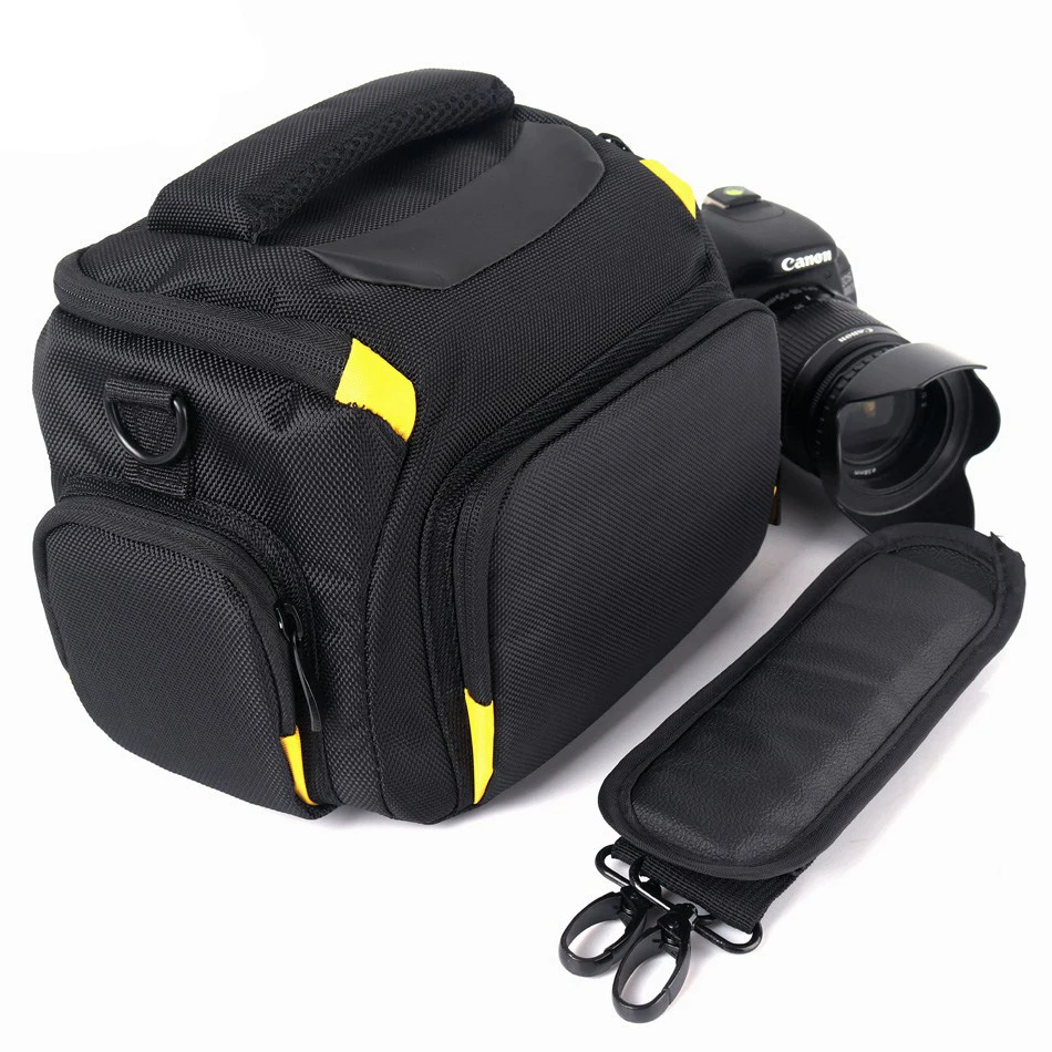 waterproof dslr camera bag case for nikon d7200 d5300 d3400 p900 sony alpha a7m3 a7 ii iii a7r a99 a77 a7 canon camera backpack free global shipping