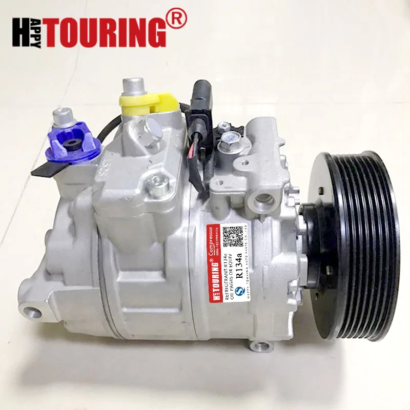 Auto ac compressor for Audi Q7 Volkswagen 7L6820803F 7L6820803J 7L6820803K 7L6820803M 7L6820803Q 7L6820803T 7P0820803D 7SEU17C | Автомобили
