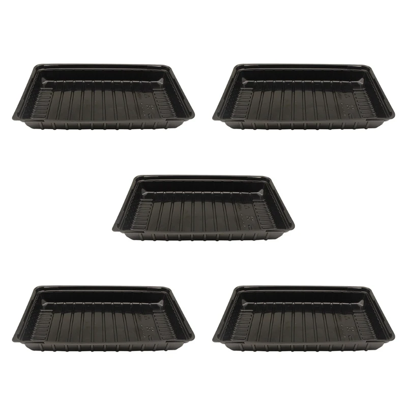 

5pcs Seed Starting Plant Growing Tray Reusable Seedling Starter Box for Greenhouse Microgreens Hydroponics Flowers Plants