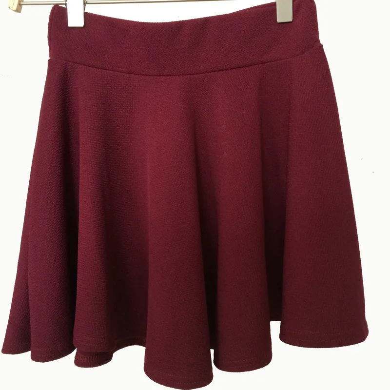 

New Arrival Natural Color Trumpet Mermaid None Above Knee Mini Fashion Solid Woolen Above Knee Mini Summer Skirts