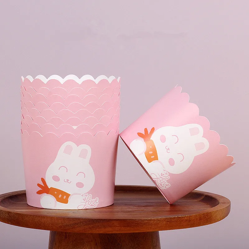 50 шт. бумажные стаканчики для кексов с желтым медведем свадьбы русалки дня