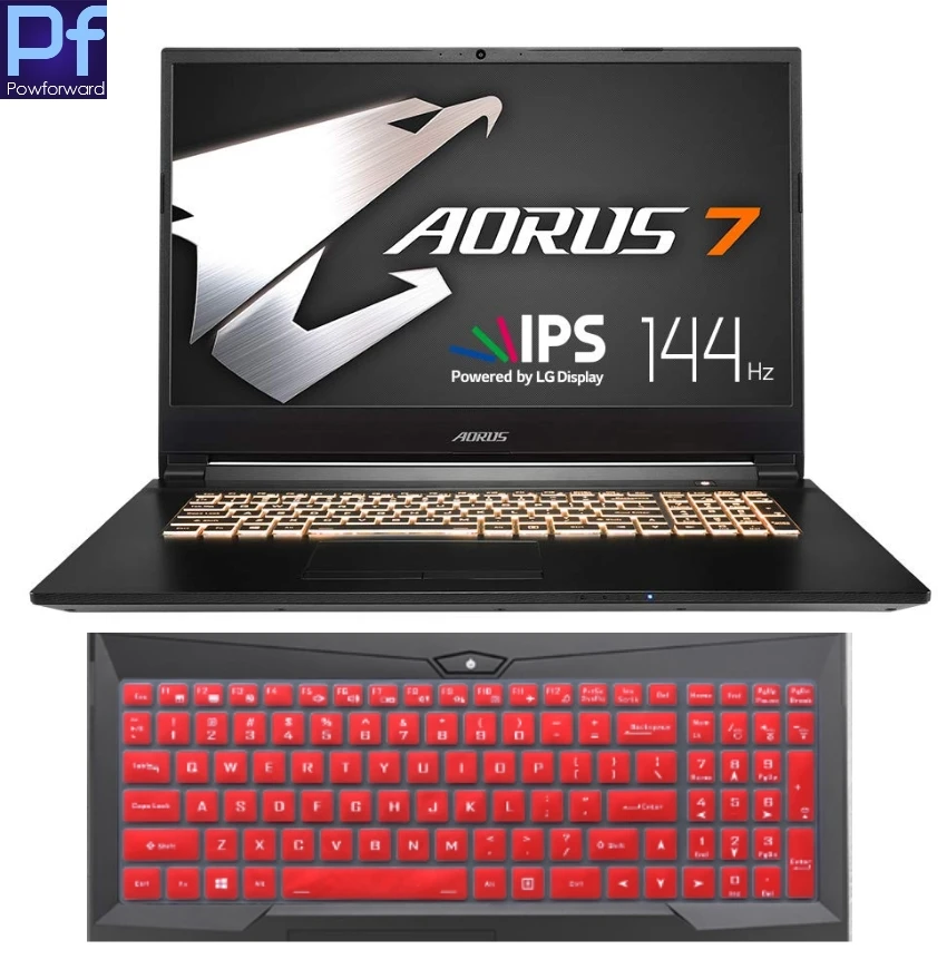 Чехол-накладка для клавиатуры ноутбуков Gigabyte AORUS 7 NA-7US1021SH 17 дюймов 3 abelar7 series |