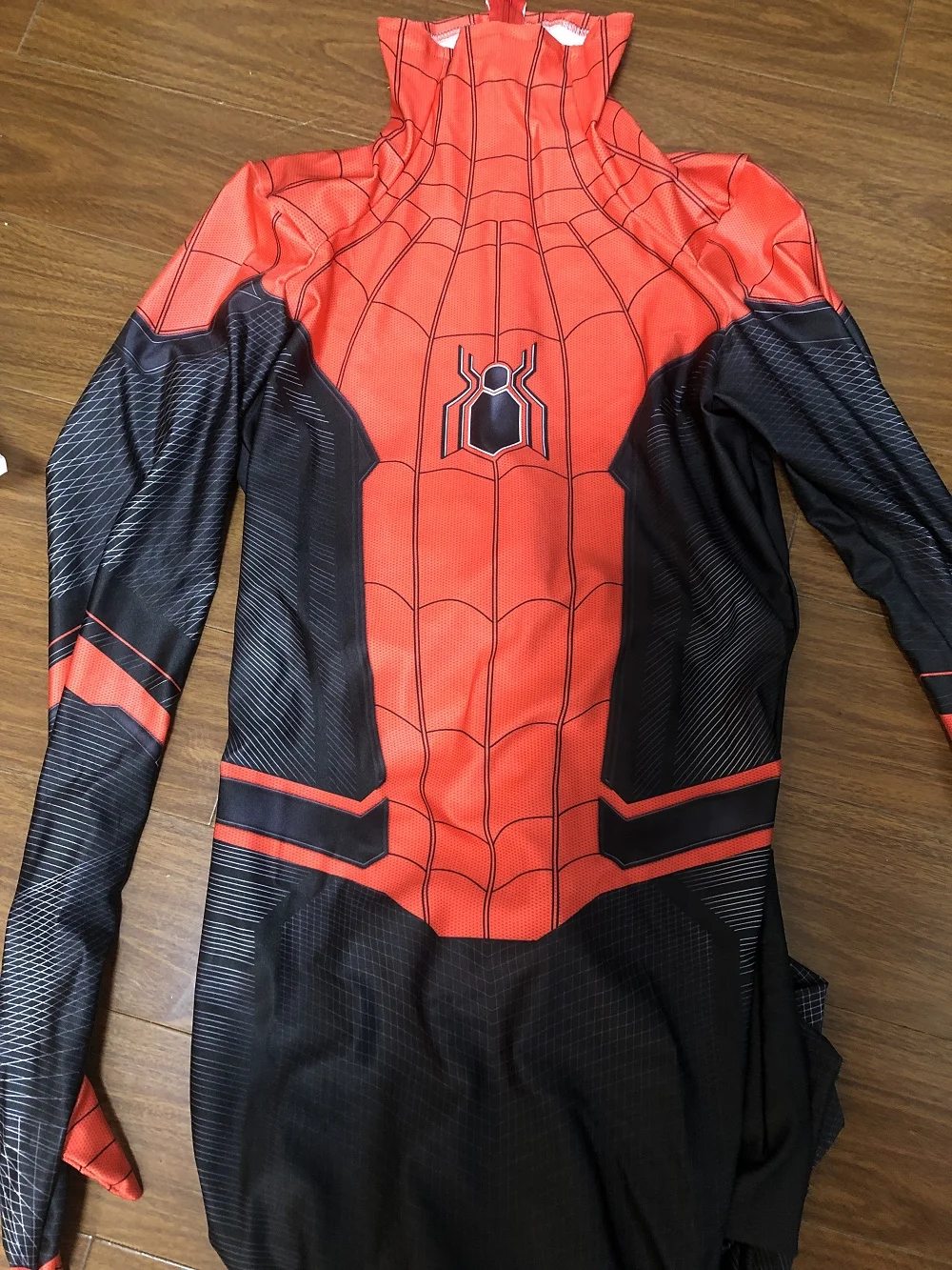 Маскарадный костюм с изображением Питера Паркера из спандекса и лайкры