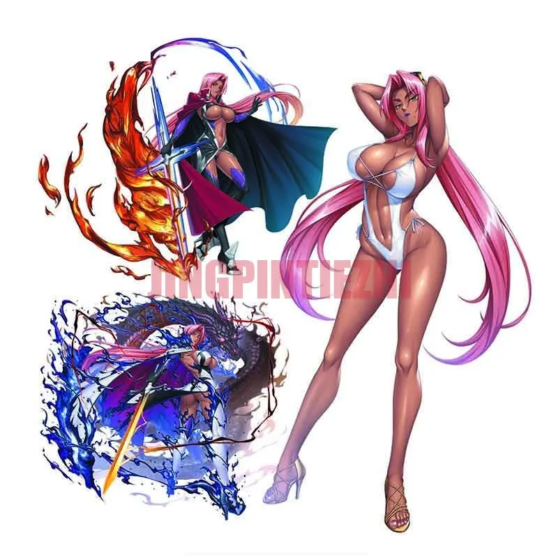 

Interesting F531 Ingrid Taimanin Murasaki Anime Sticker for Vehicle Fuel Tank Cover Car Decor Sticker Kid Toy Decal