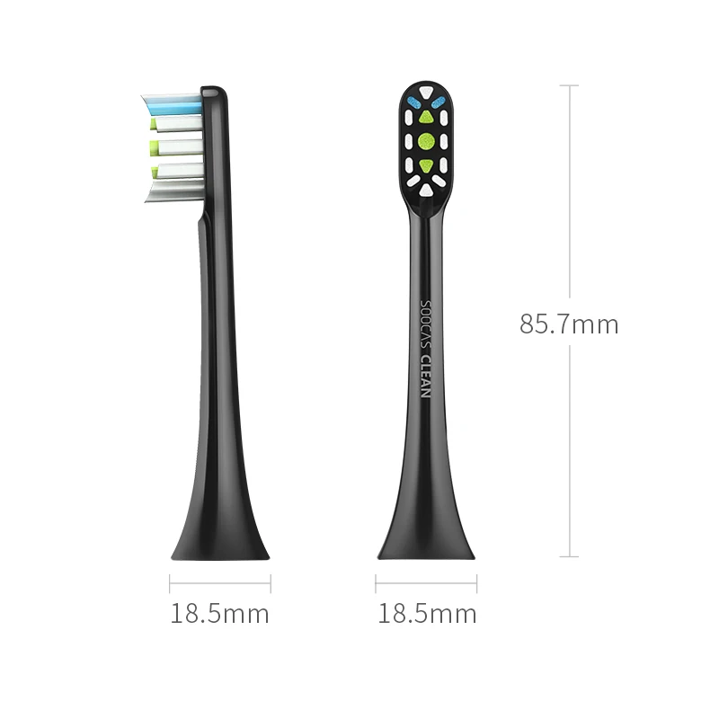 

SOOCAS X3U X3 X5 Replacement SonicToothbrush Heads soocas Teeth Whitening High-density heads With Independent Packing