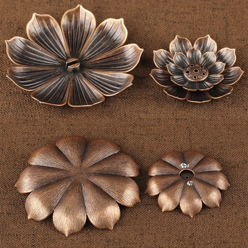 1pcs Lotus Shape Incense Plate Display Burner 10*2cm Ash Catcher Detachable For Joss-stick Home Hot Selling | Дом и сад