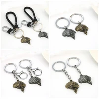 game the evil within keychain brain pattern keyrings for women men accessories metal pendants fashion jewelry gift souvenir