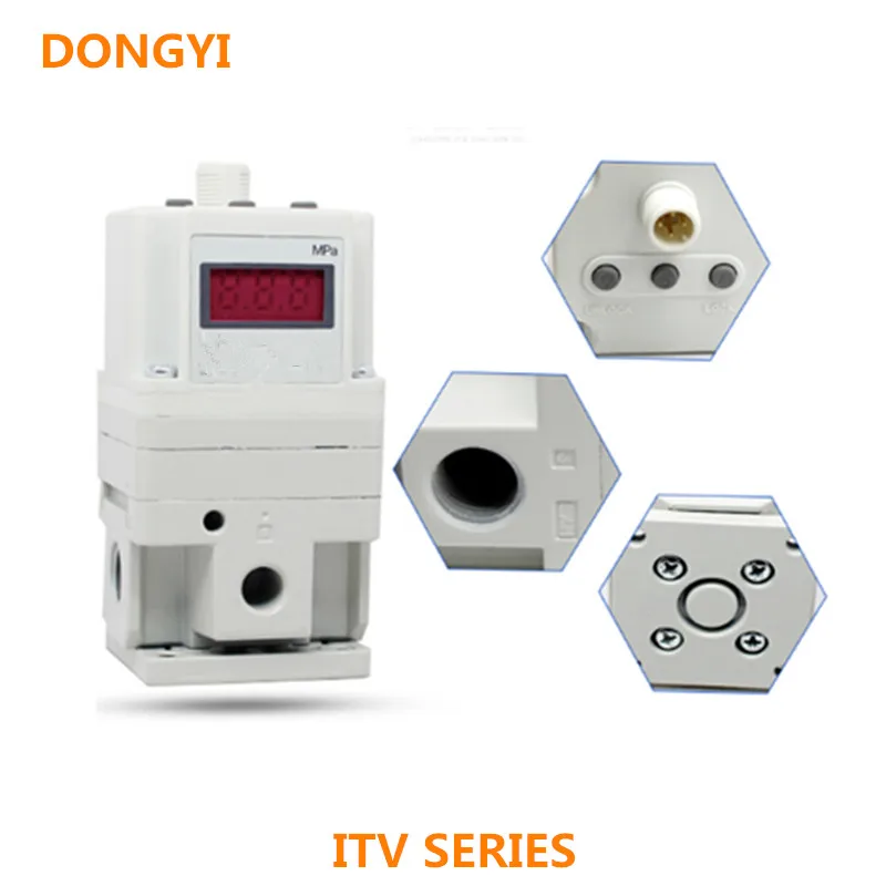 Электро-пневматический регулятор ITV для ITV1050/2050/2030/3050/3030-312CL-312L