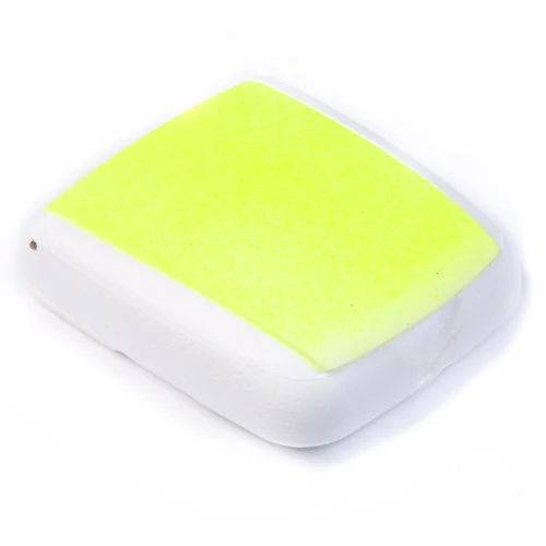 Moth Salmo 2 sects. 8 х8х2 5 cm yellow Fluor | Fishing Tools