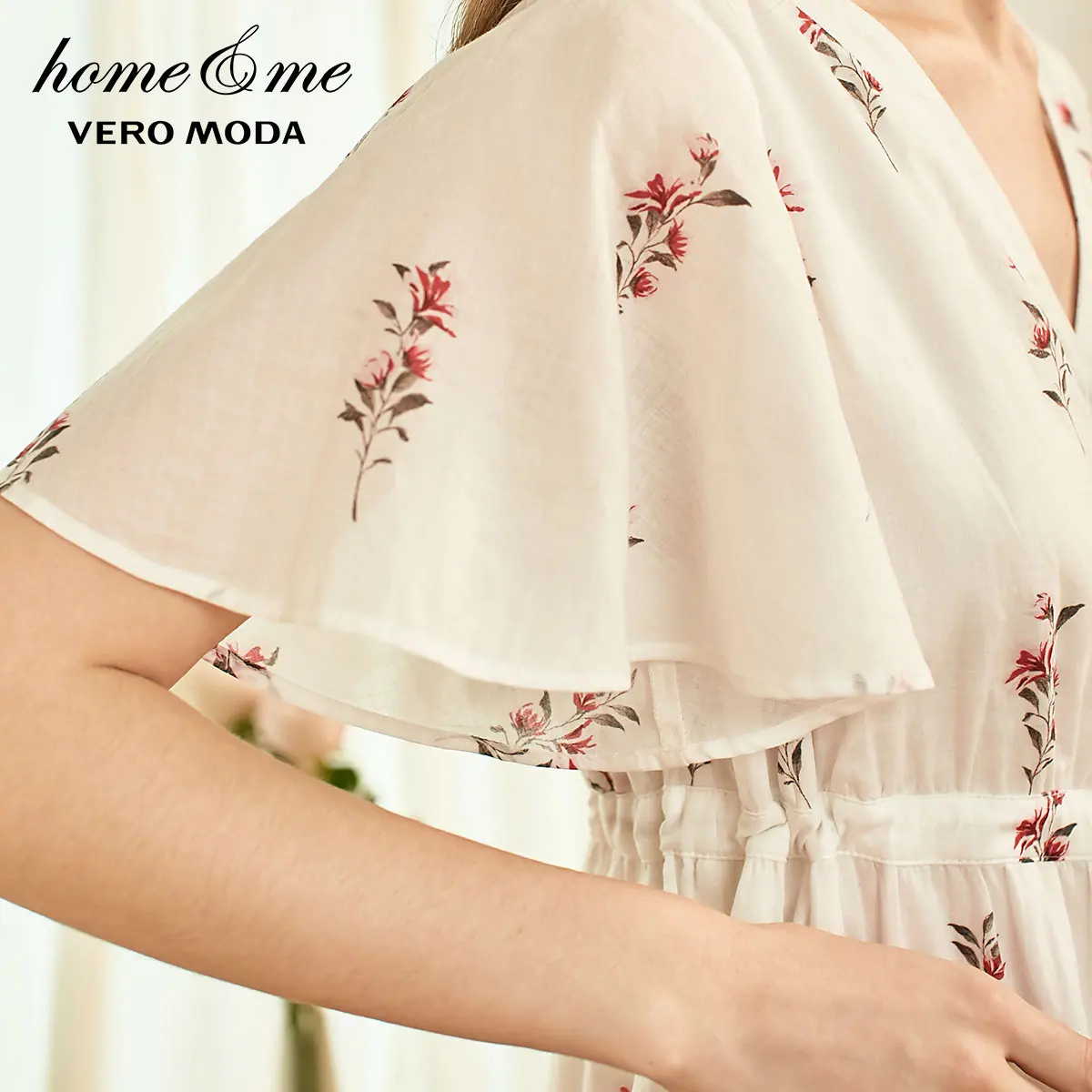 Vero Moda Новое поступление цветочное хлопковое Ночное платье домашняя одежда | 31917B507