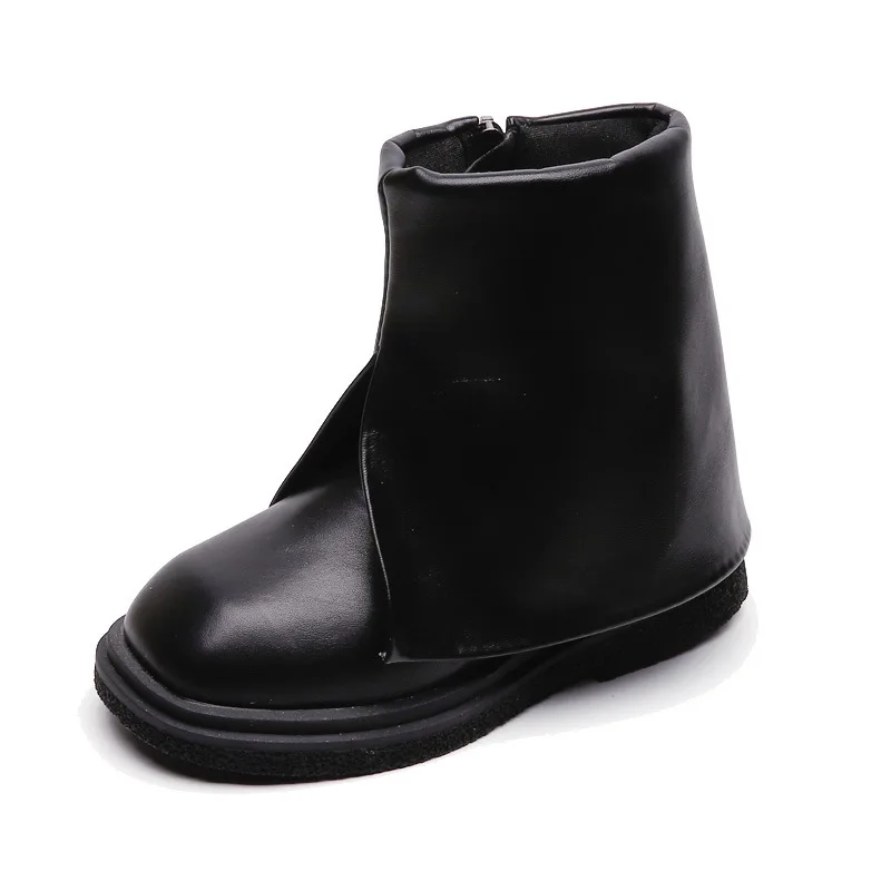 

Autumn Kids Chelsea Boots Baby Girls Ankle Shoes Children Motorcycle Boots Boys Brand Shoes Fashion Martin Boots Black Shoes