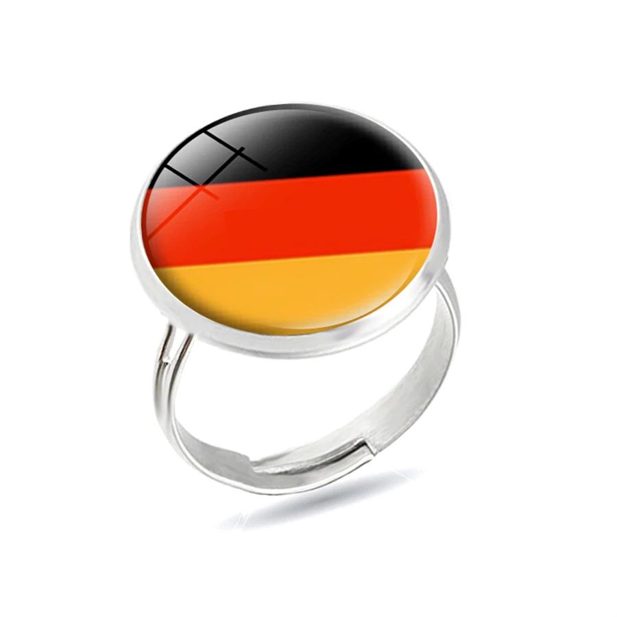 Национальные кольца с флагами Великобритания Франция Netherland Бельгия Ирландия