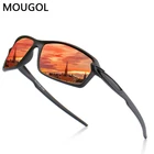 Солнцезащитные очки MOUGOL поляризационные UV400 для мужчин и женщин, классические зеркальные солнечные очки для вождения на открытом воздухе, роскошная оправа