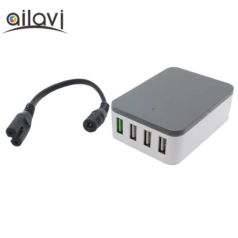Зарядное устройство 4U36 для быстрой зарядки с несколькими USB-портами, 12 В, 24 В, 36 В постоянного тока