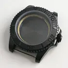 Чехол для часов NH35  NH36 с автоматическим полировочным покрытием, 40 мм, с матовым сапфировым стеклом