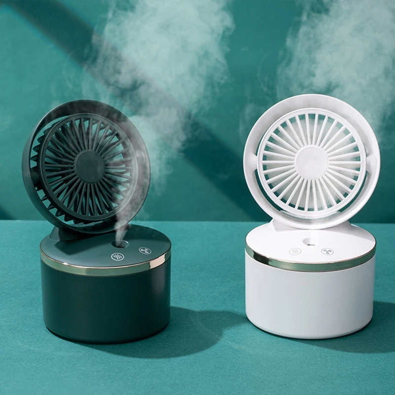 

280Ml Foldable Multifunction Air Humidifier USB Rechargeable Night Light Air Cooler for Desktop Office Home