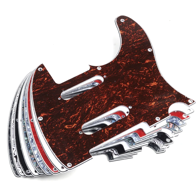 Tele Pickguard 3 слойная с 2 отверстиями для пикапа одной катушкой 8 скрепленная пластина