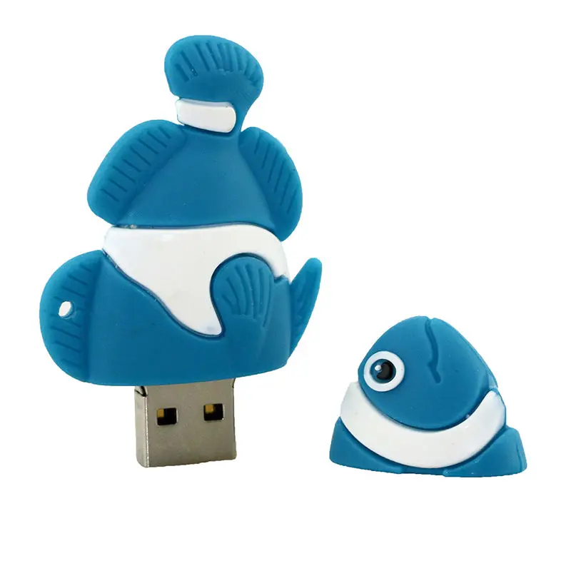Usb-флеш-накопитель в виде милой рыбы 64 ГБ 32 16 USB 2 0 | Компьютеры и офис