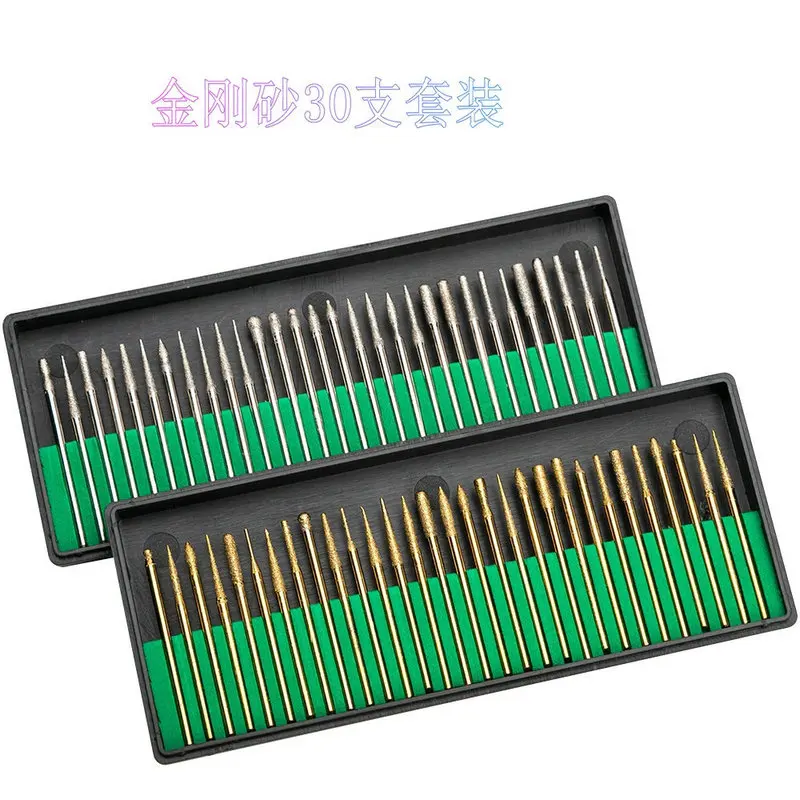 30 шт. сменные насадки для электрической дрели дизайна ногтей|Принадлежности