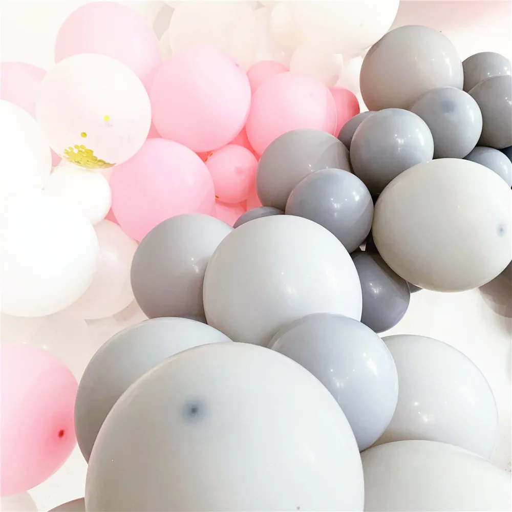 128 шт./компл. 5 м серый фотоэлемент серые и темно-серые шары украшение вечерние