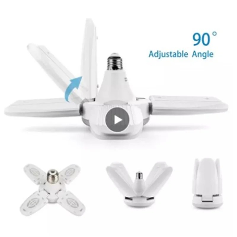 

38W Power LED Garage Ceiling Lights Basement Laundry Room Energy Saving High Quality 3800lm Led Chips Deformable Ajustable Panel